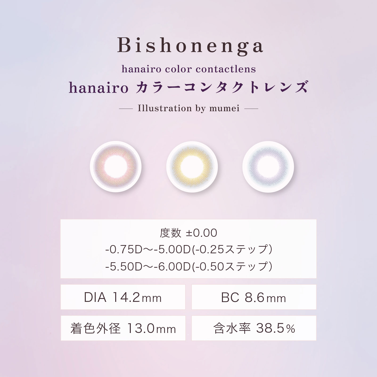 美少年画 花彩(Bishonenga hanairo) ラインナップ